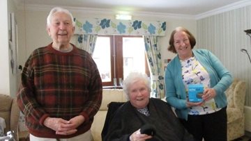 Perth care home Residents dance to donated Alexa devices
